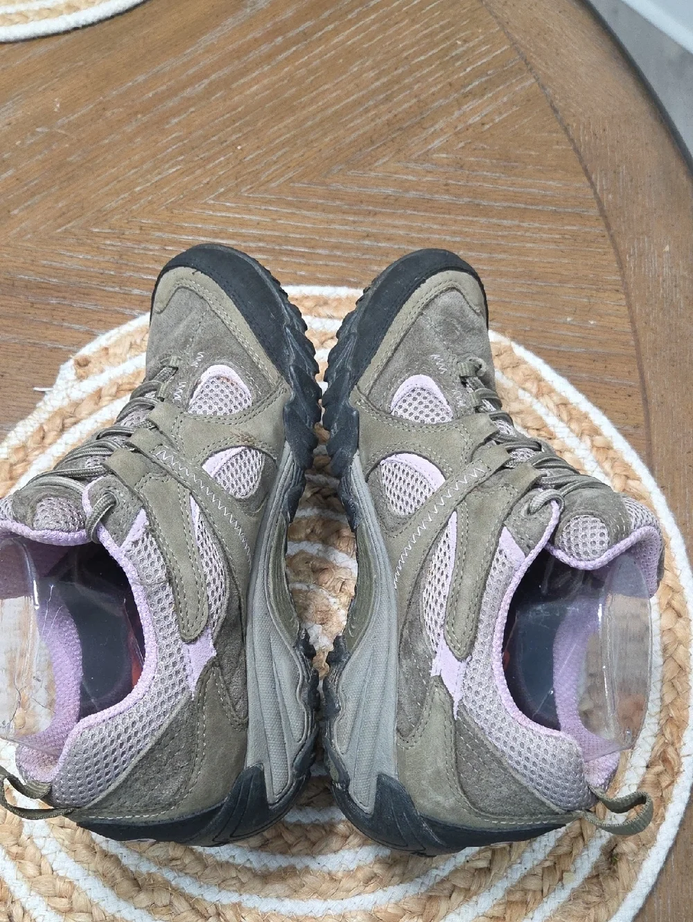 Merrell Chameleon Arc 2 Hiking Shoes In Olive Orchid, Size 7.5